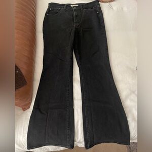 Madewell The Perfect Vintage Flare Jean Size 29 in Black